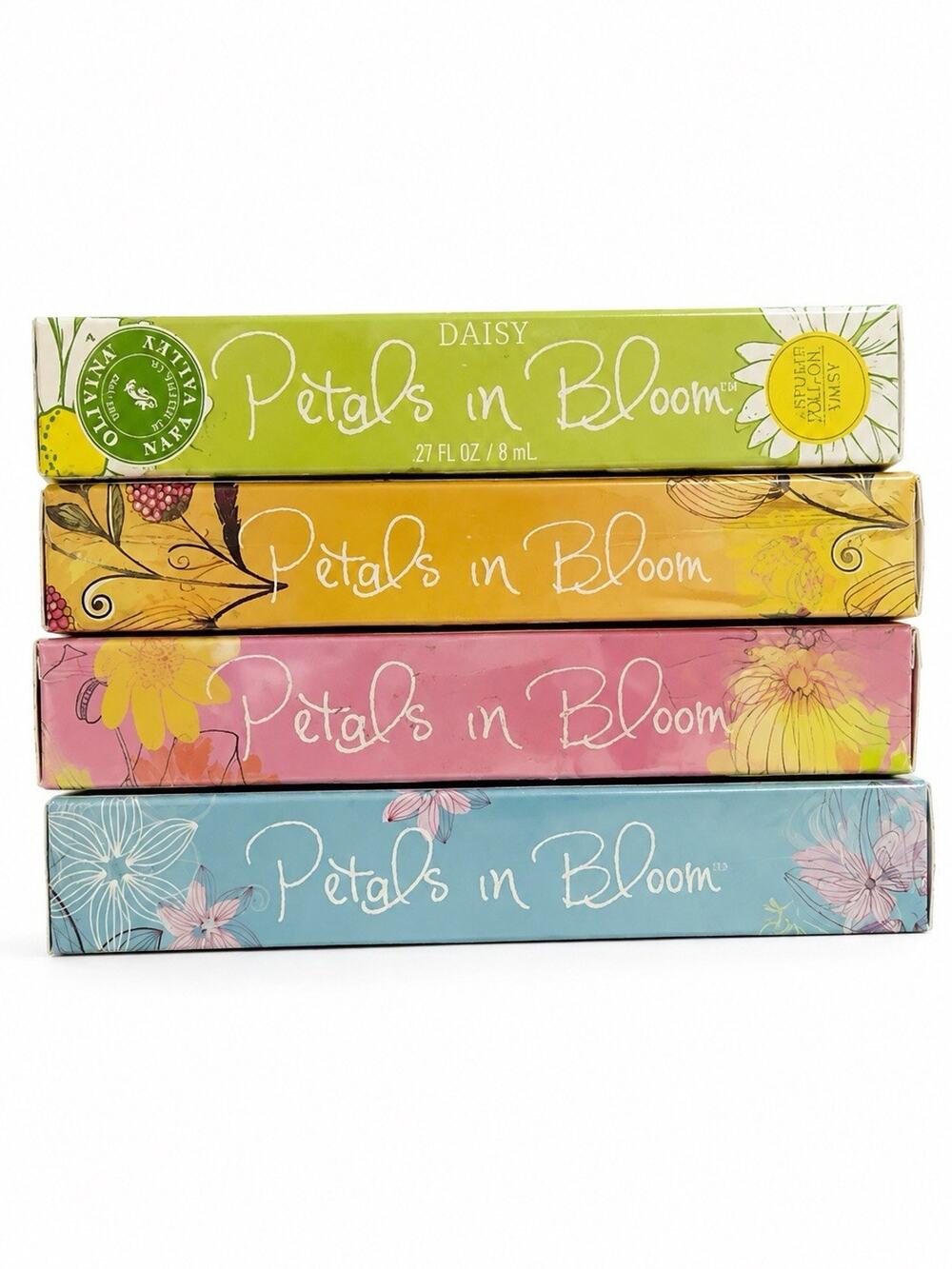 Olivina Petals In Bloom Roll-On Perfumes Violet, Buttercup, Daisy, Honeysuckle